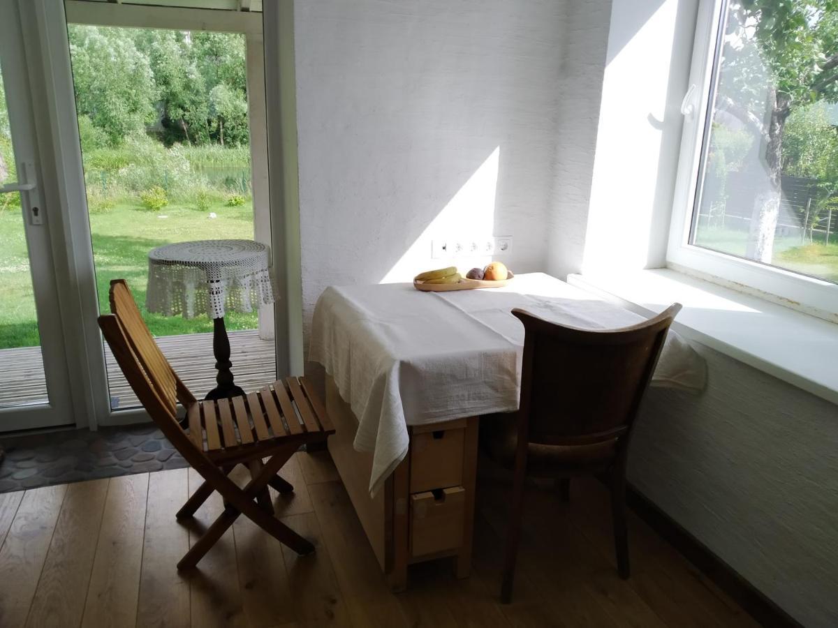 River Side Studio, 9Mi From Palanga, With Sauna Villa Kretinga Luaran gambar