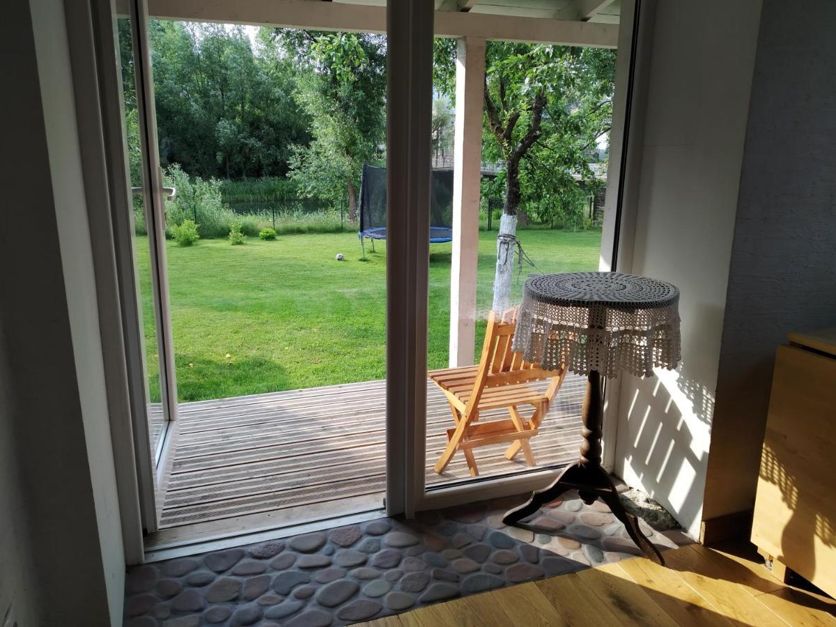 River Side Studio, 9Mi From Palanga, With Sauna Villa Kretinga Luaran gambar